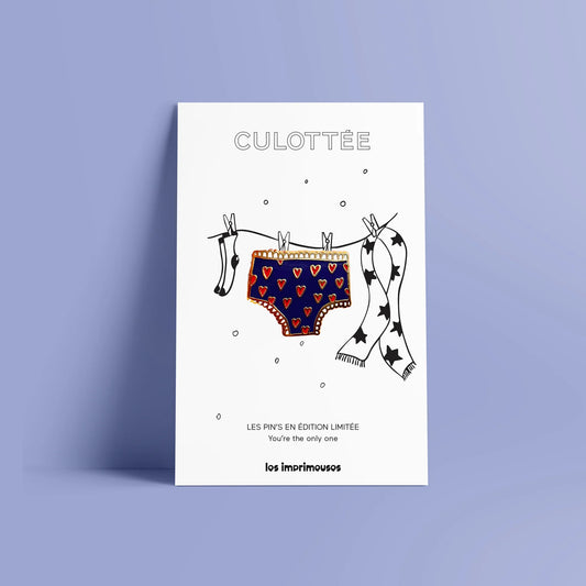 Pin’s Culottée - L’accessoire qui ose