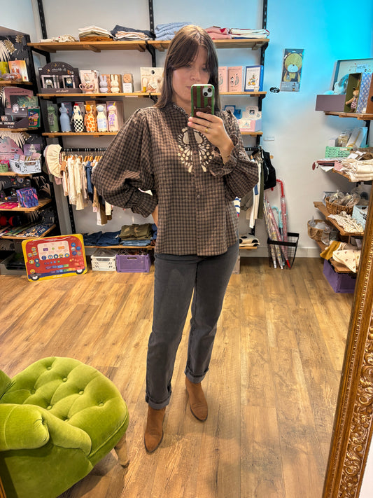 Chemise CHOCOLAT & NOIR - Kimber