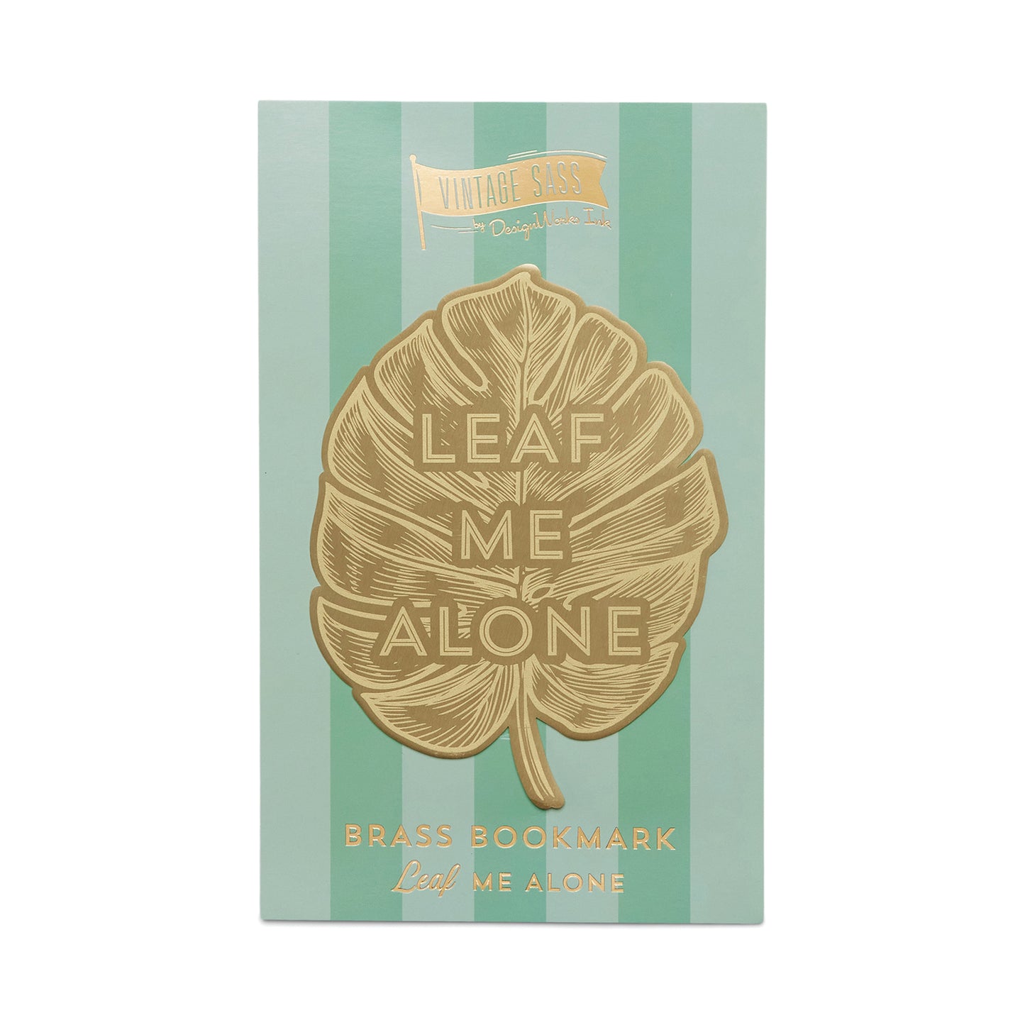 Marque page - LEAF ME ALONE