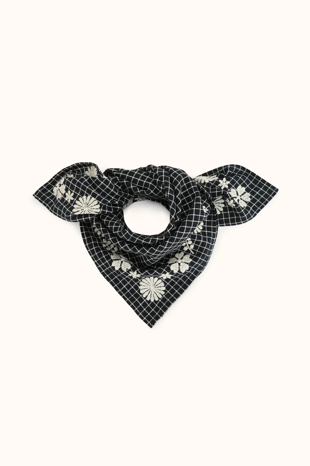 Foulard "Fayara" KHADI COAL - Apaches