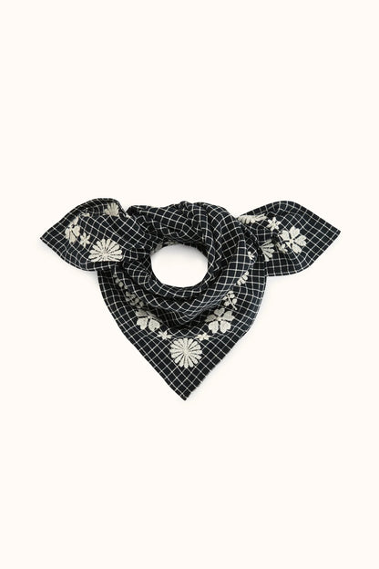 Foulard "Fayara" KHADI COAL - Apaches