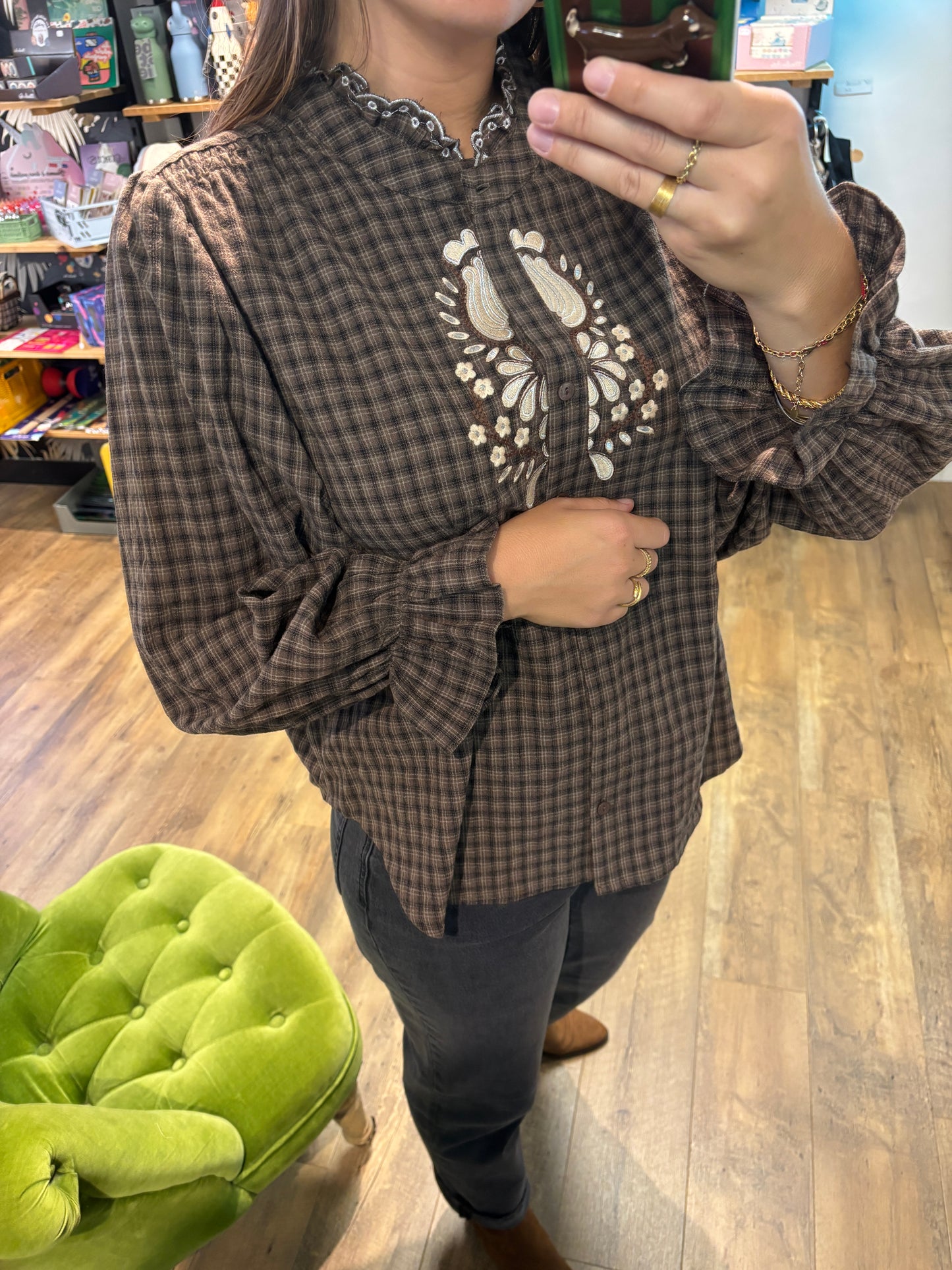Chemise CHOCOLAT & NOIR - Kimber