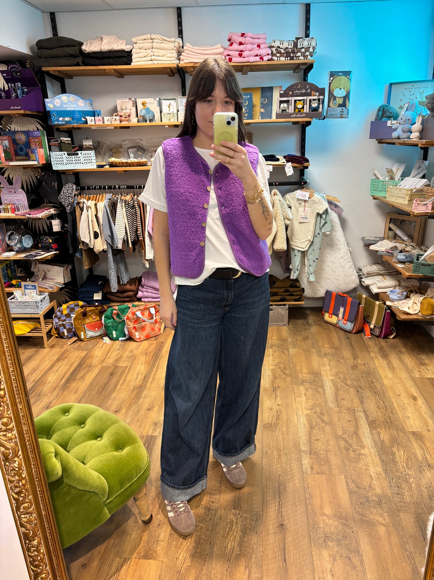 Veste sans manche VIOLET - Paul