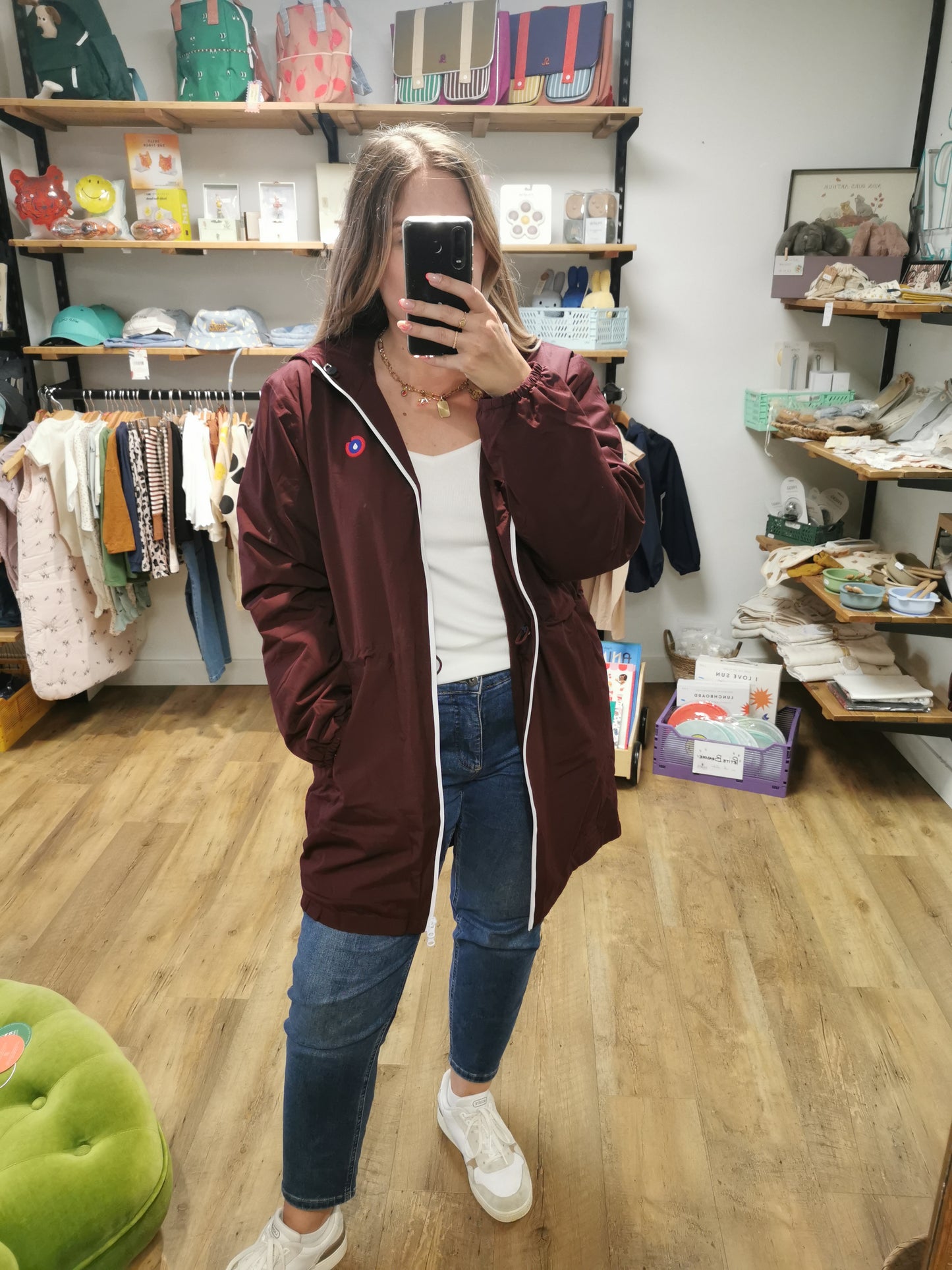 Imperméable polaire PRUNE - Pompidou