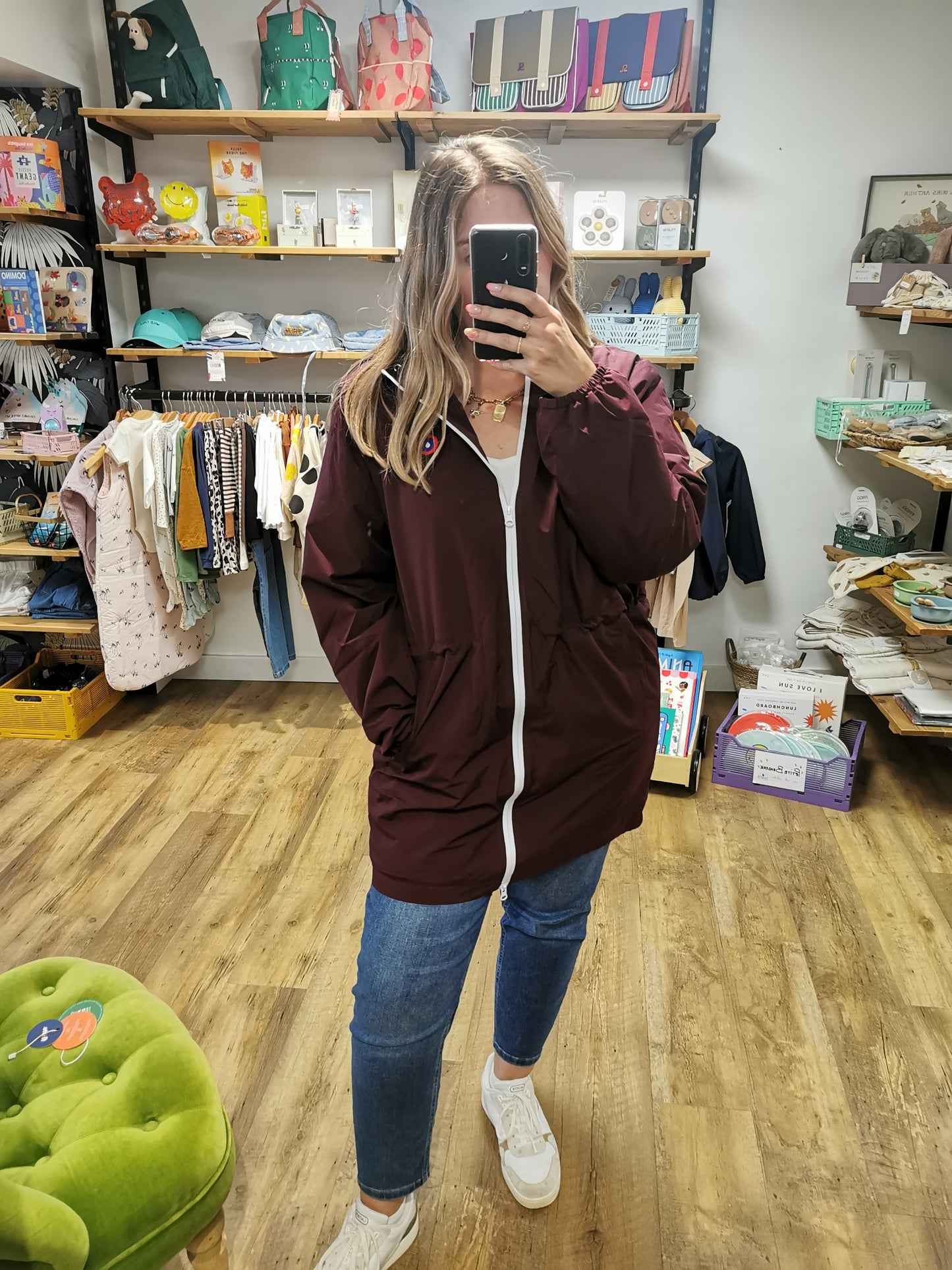 Imperméable polaire PRUNE - Pompidou