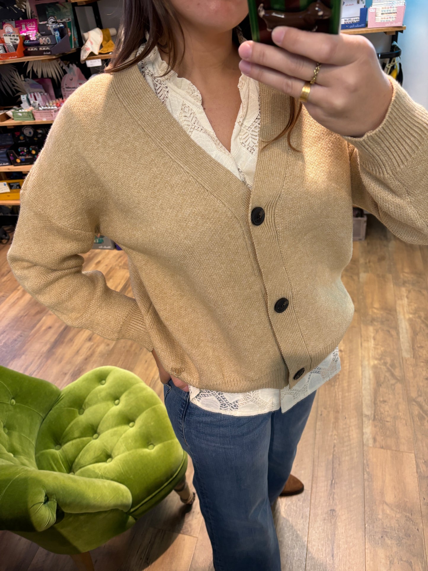 Cardigan BEIGE - Benedicte