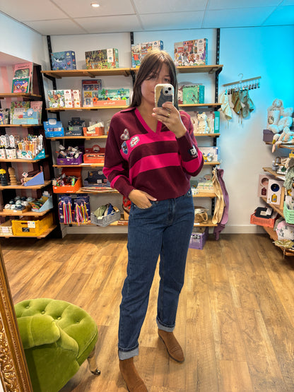 Jean WASHED DARK BLUE - IHJULIA MOM