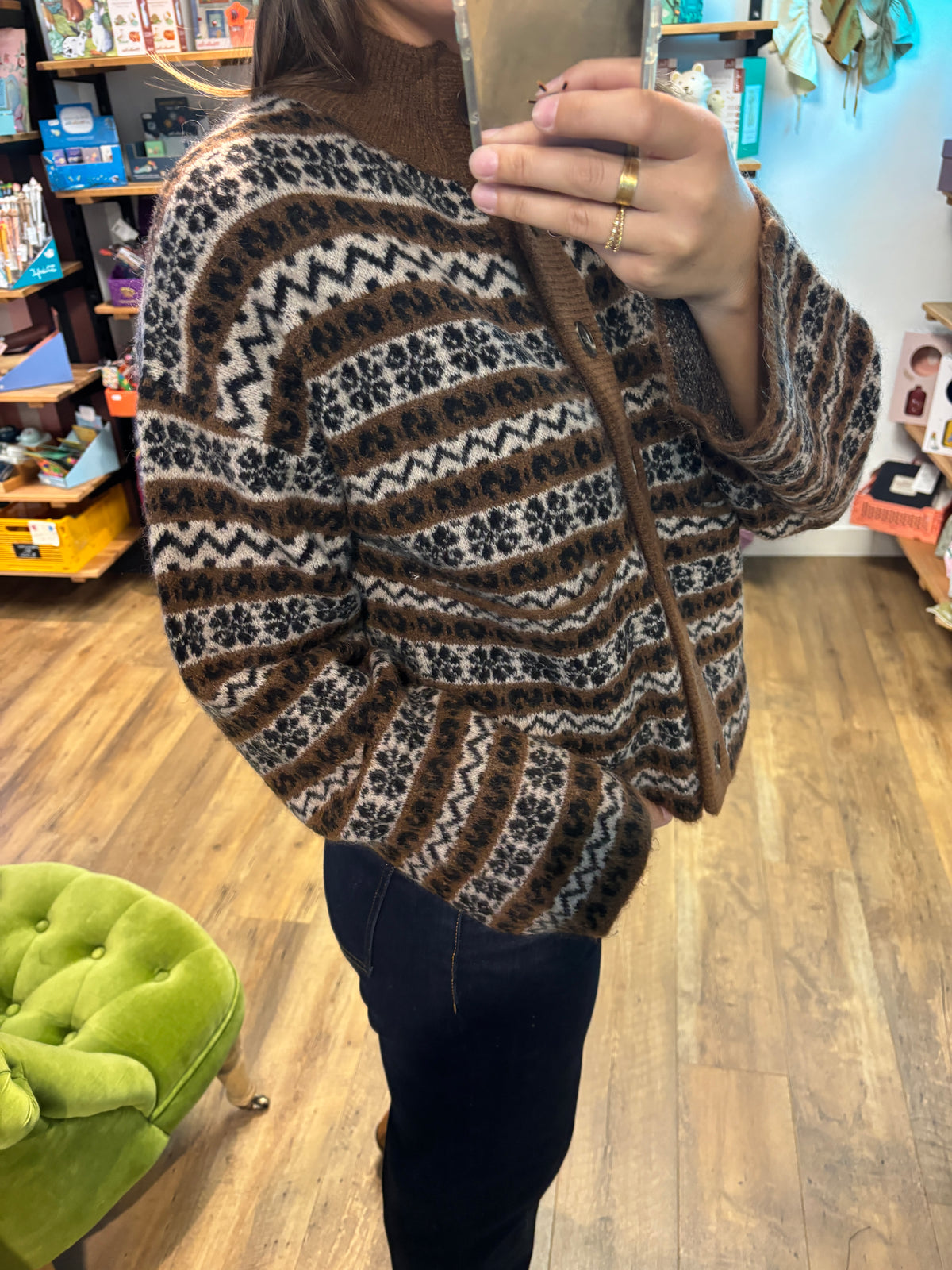 Gilet CHOCOLAT-Brigitta