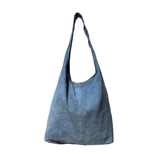 Sac cuir suédine Evasion LH006 - BLEU JEAN