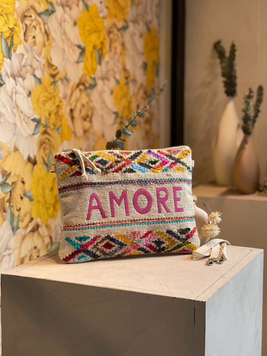 Pochette AMORE FUCHSIA