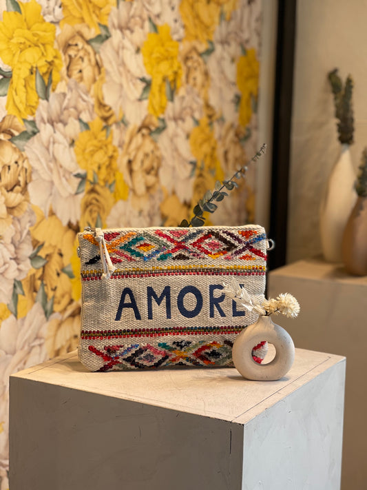 Pochette AMORE BLEU