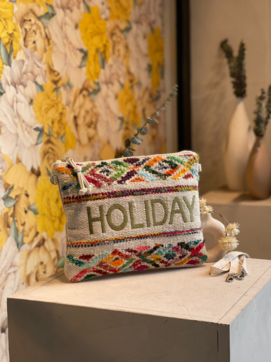 Pochette HOLIDAY KAKI