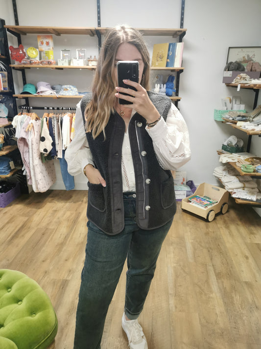 Veste sans manche CARBONE - Solal