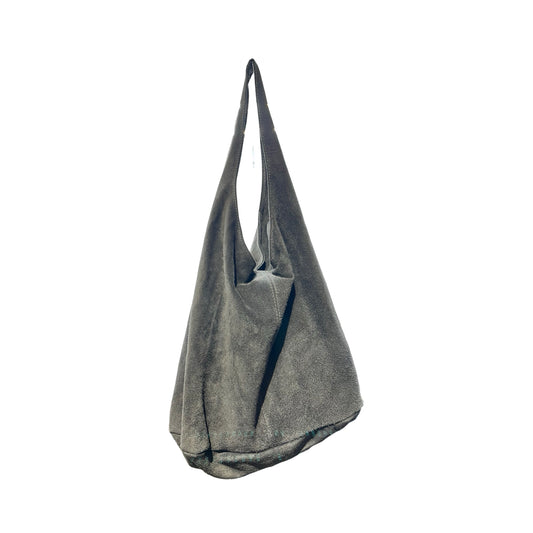 Sac cuir suédine Evasion LH006 - GRIS FONCÉ