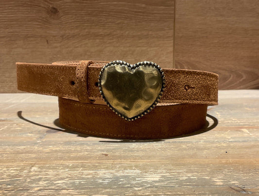 Ceinture coeur - CAMEL