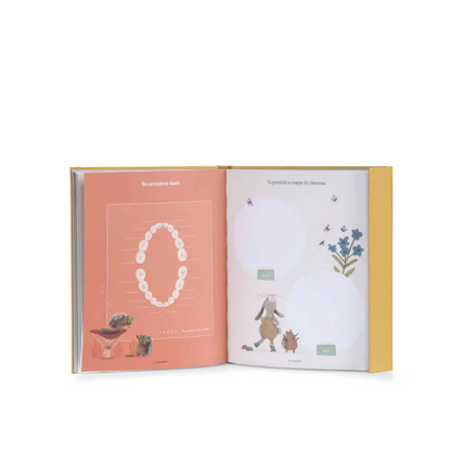 Livre de naissance Trois petits lapins - Moulin Roty