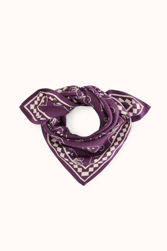 Foulard "Manika" ROOTS TAFFETA - Apaches