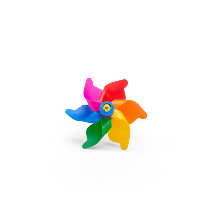 Moulin à vent avec attache pour guidon Aujourd'hui c'est mercredi - Moulin Roty