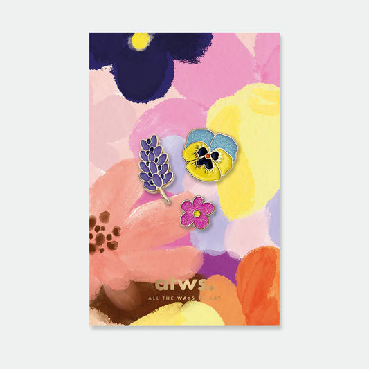 Pins FLEURS X3