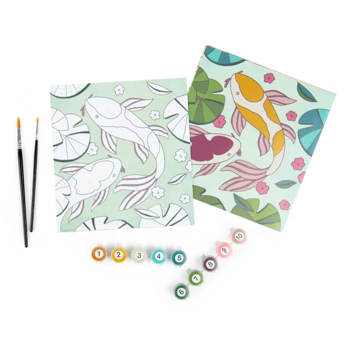 Peinture au numéro Les Rosalies - Moulin Roty