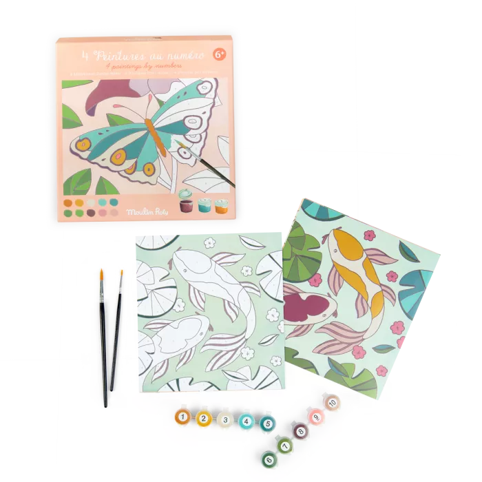 Peinture au numéro Les Rosalies - Moulin Roty