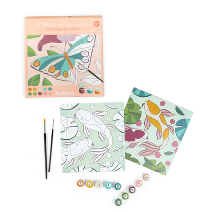 Peinture au numéro Les Rosalies - Moulin Roty