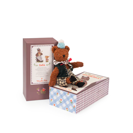 Peluche Baba Le grand ours Les Minouchkas - Moulin Roty