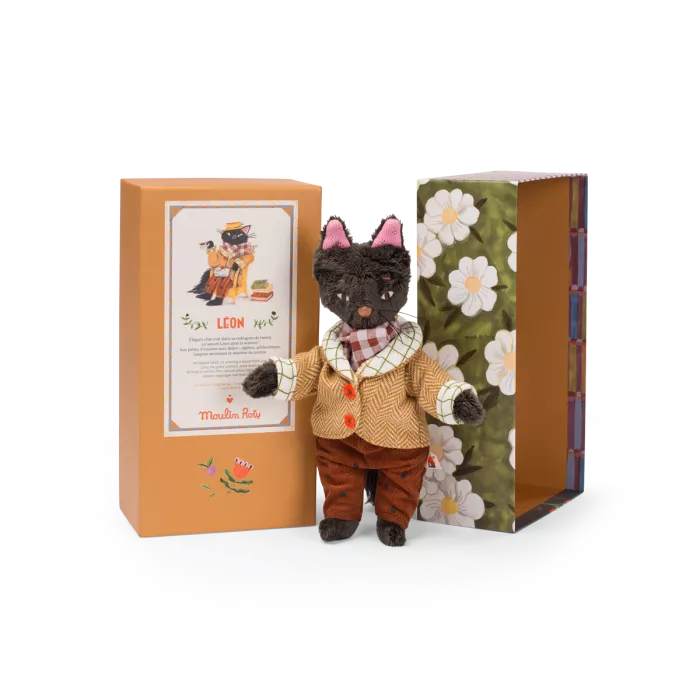 Peluche Léon Le Chat - Moulin Roty