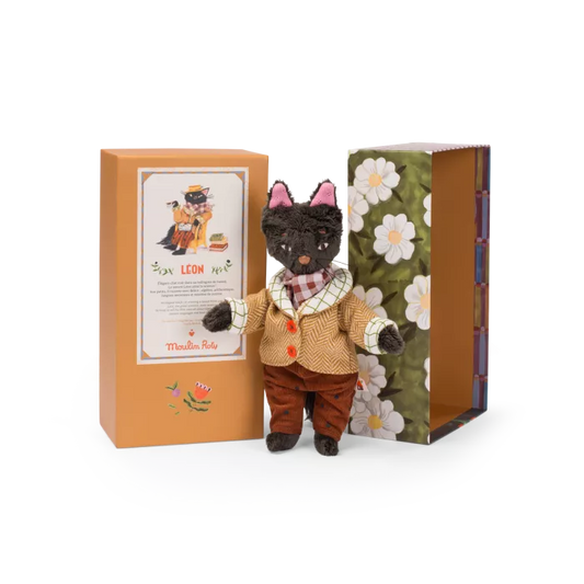 Peluche Léon Le Chat - Moulin Roty