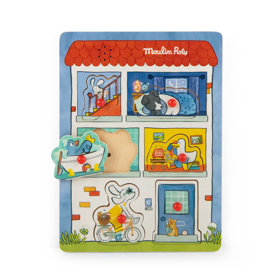 Puzzle sonore - Puce & Pilou - Moulin Roty