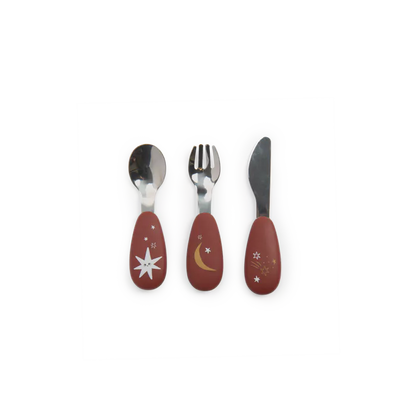 Set couverts silicone Après La Pluie - Moulin Roty