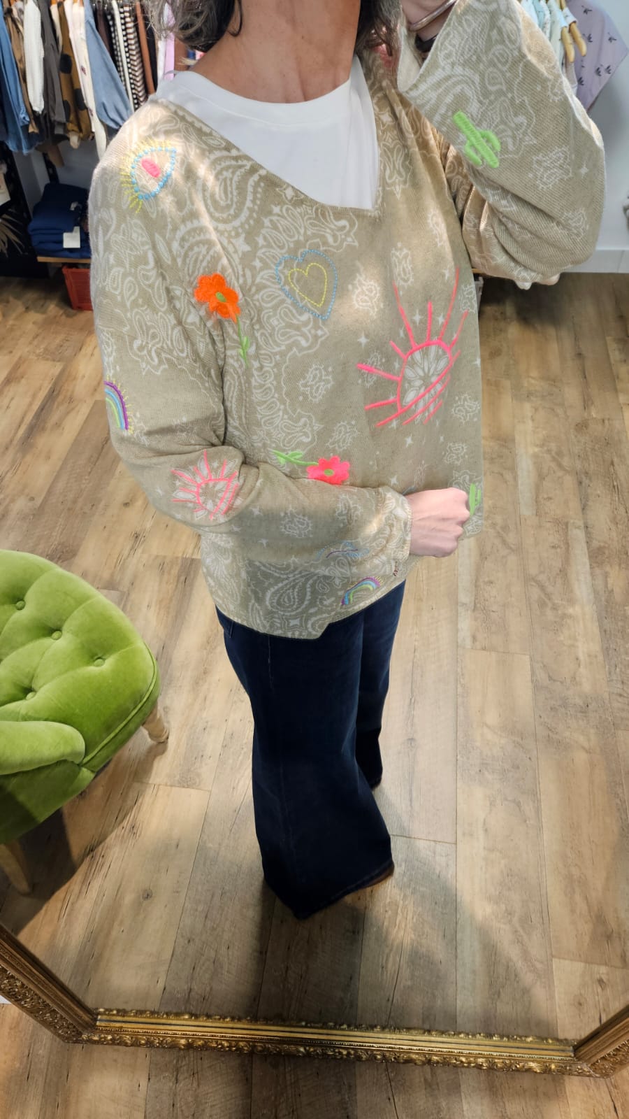 Pull REVEUSE BEIGE - Esme