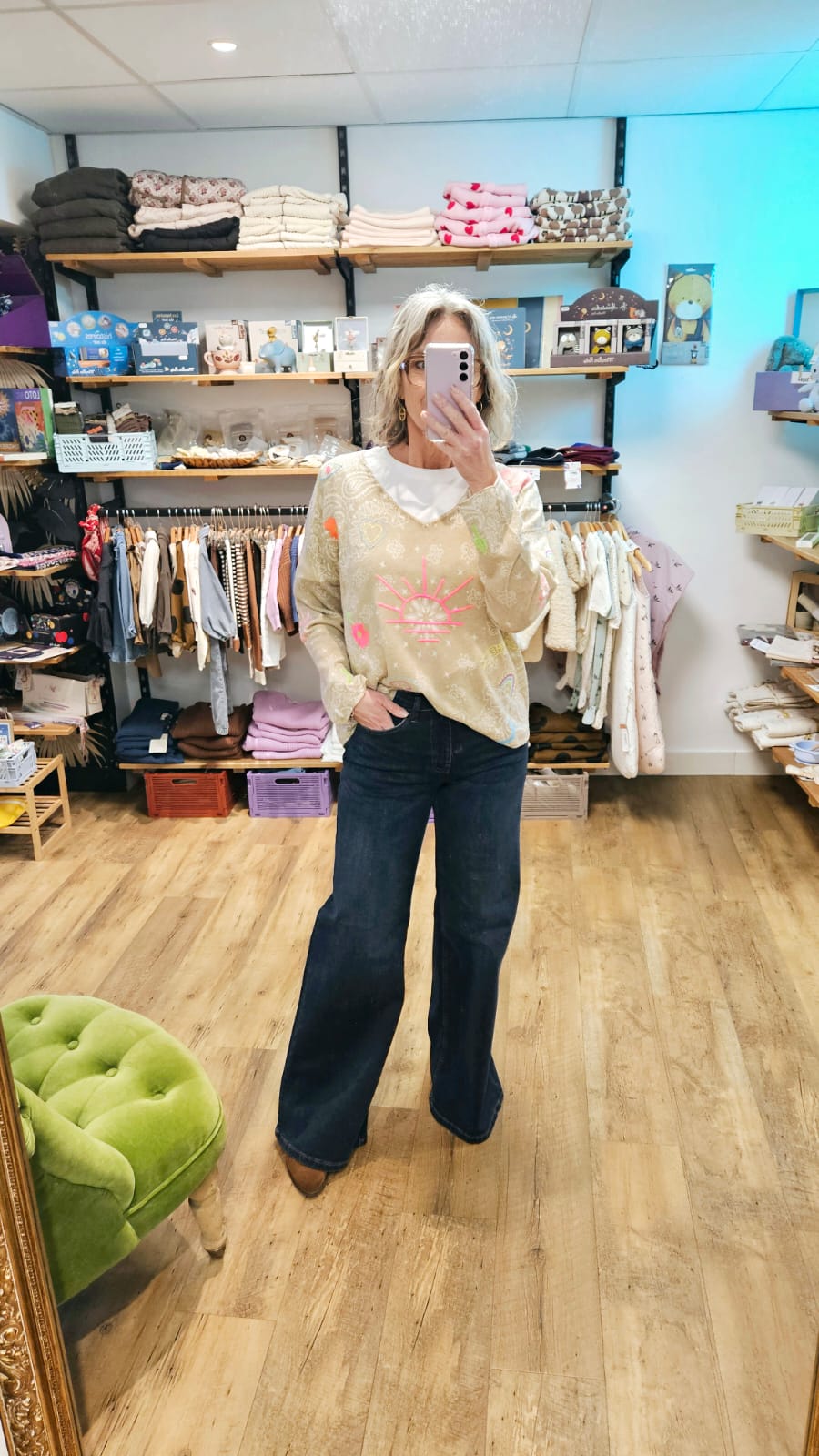 Pull REVEUSE BEIGE - Esme