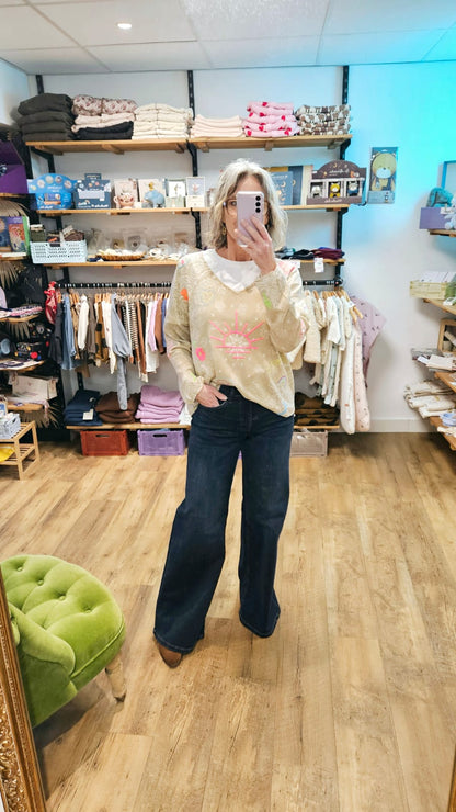 Pull REVEUSE BEIGE - Esme