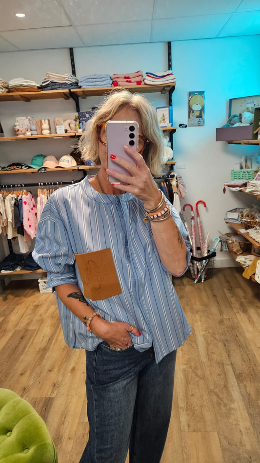 Chemise BLEU CIEL - Cyrielle
