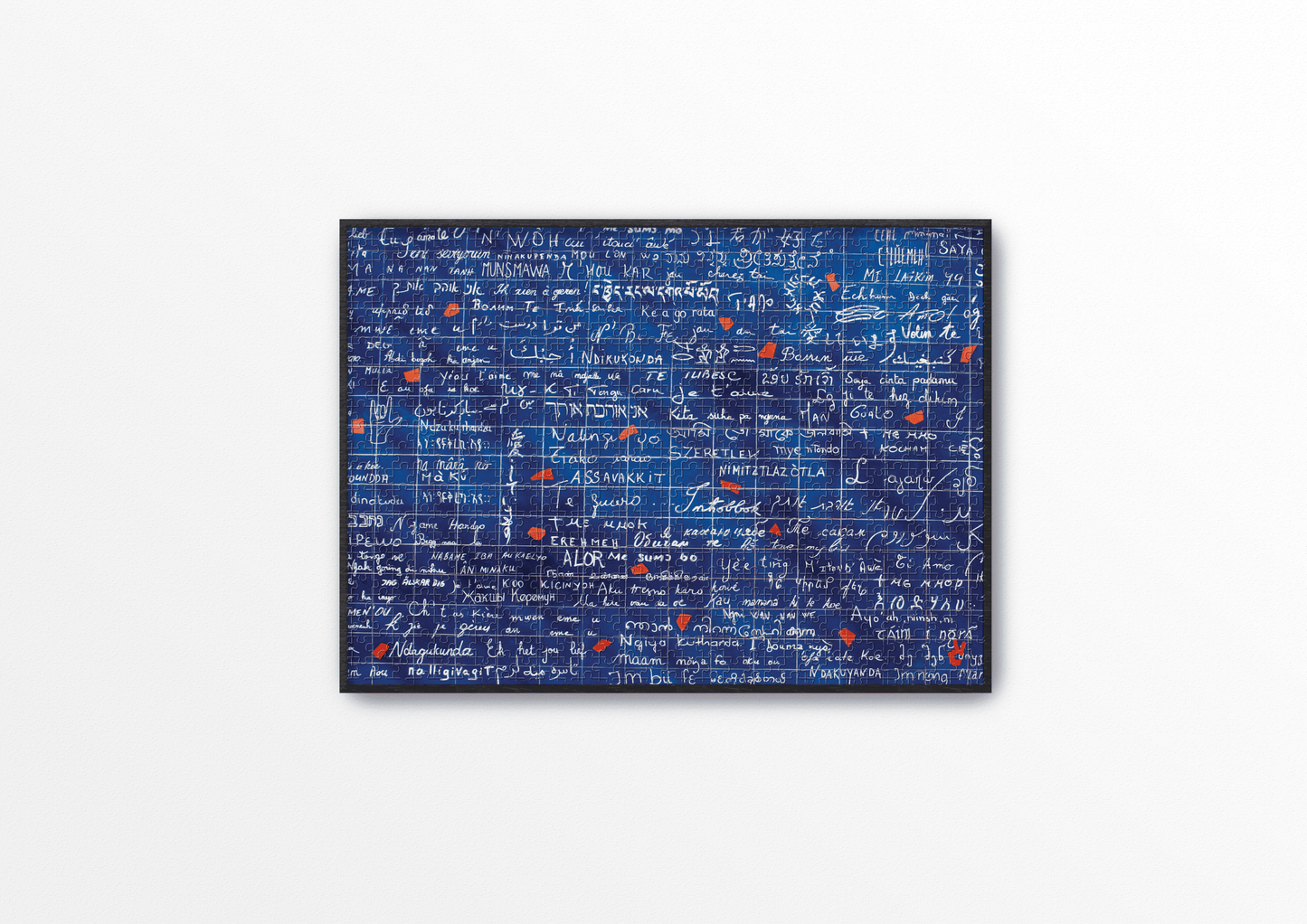 Puzzle 1000 pièces - Je t'aime