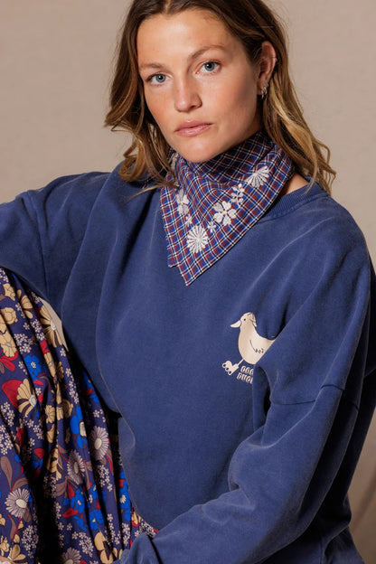 Foulard "Fayara" KHADI SAPHIR - Apaches