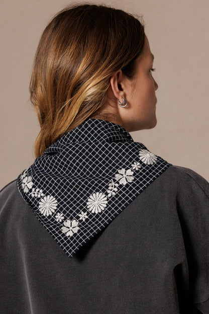 Foulard "Fayara" KHADI COAL - Apaches