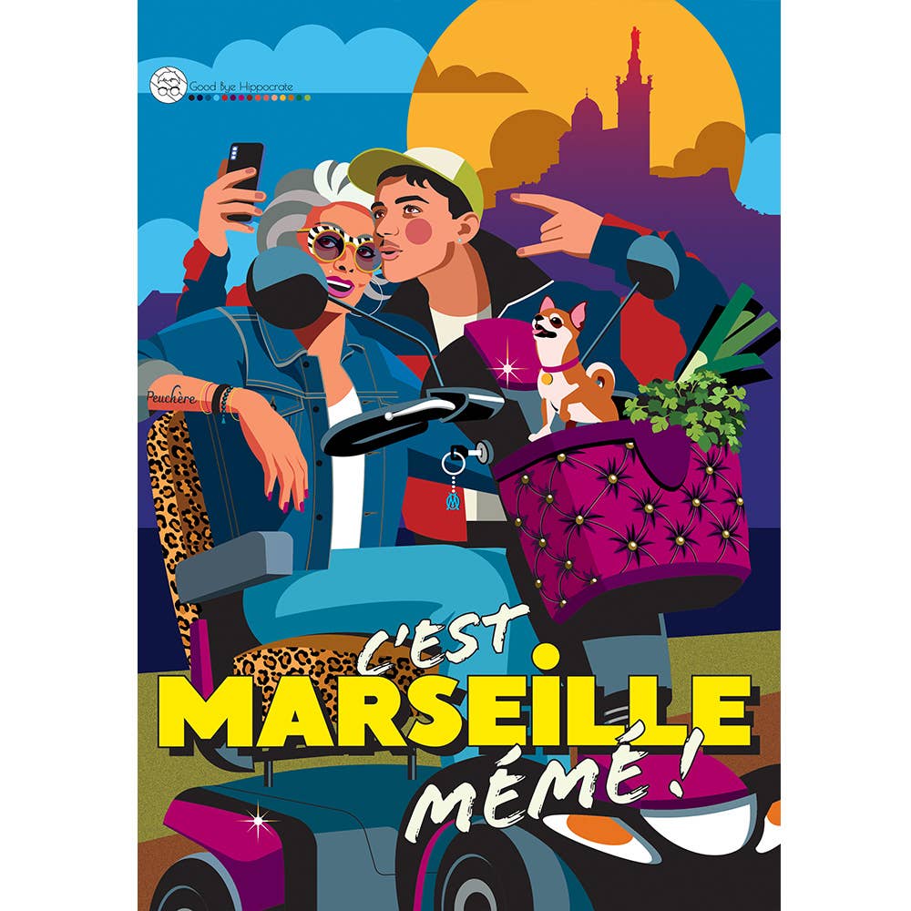 Puzzle 1000 Pièces - C'est Marseille Mémé !