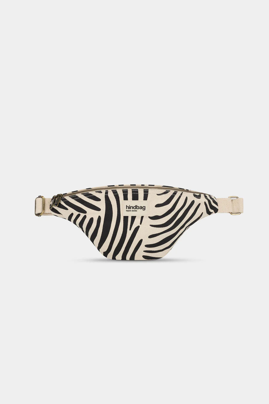 Sac banane ZEBRE ECRU - Olivia