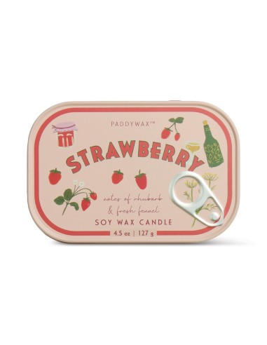 Bougie en boîte bistro - STRAWBERRY