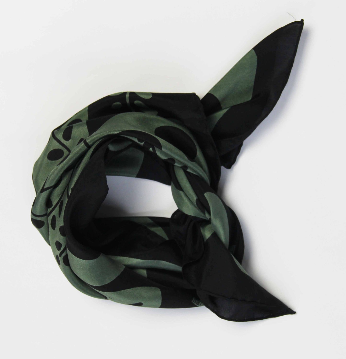 Foulard KAKI - Mini Peace and Love