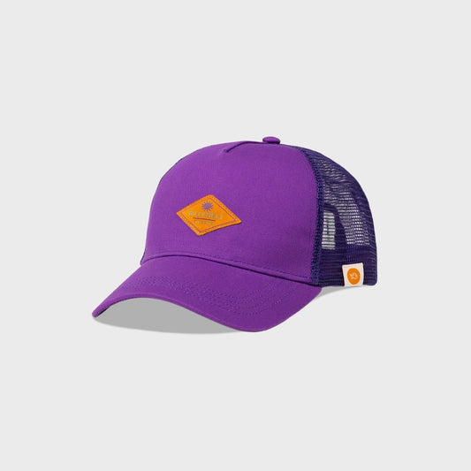 Casquette en coton Trucker - VIOLET