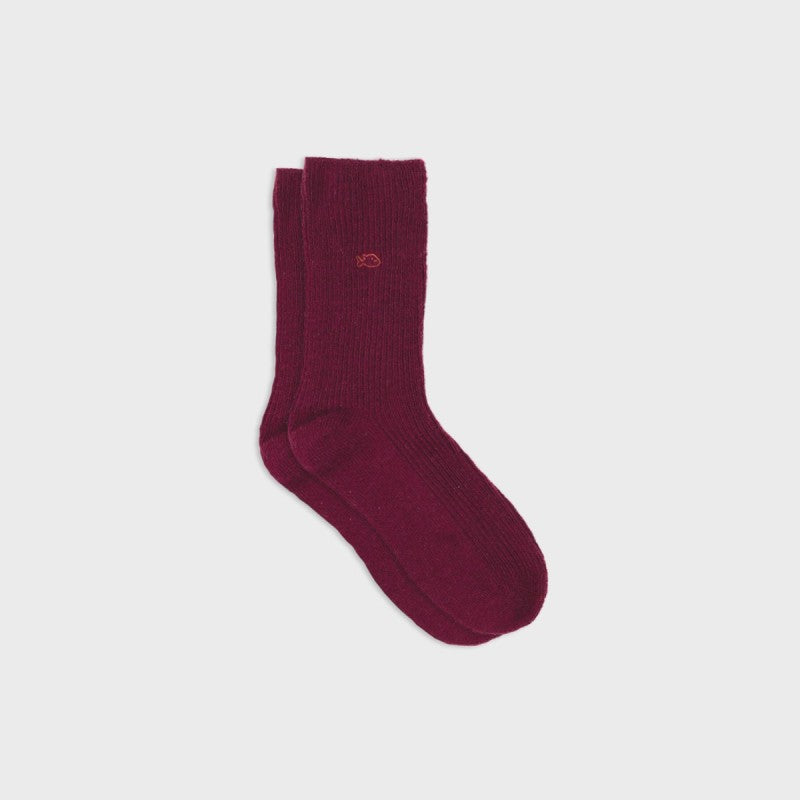 Chaussettes en LAINE avec Angora (plusieurs coloris)