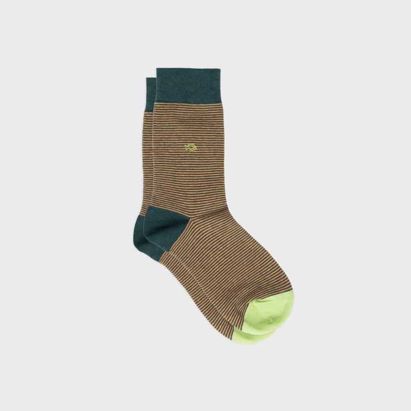 Chaussettes rayées - FORÊT