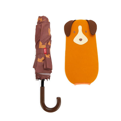 Parapluie CHIEN MARRON