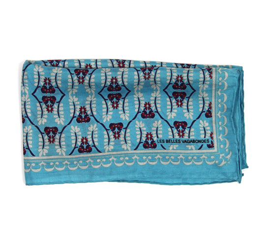 Foulard TURQUOISE - Mini Albertine