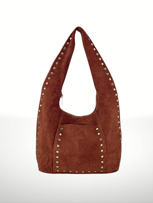 Sacs en daim BRIQUE-Dante