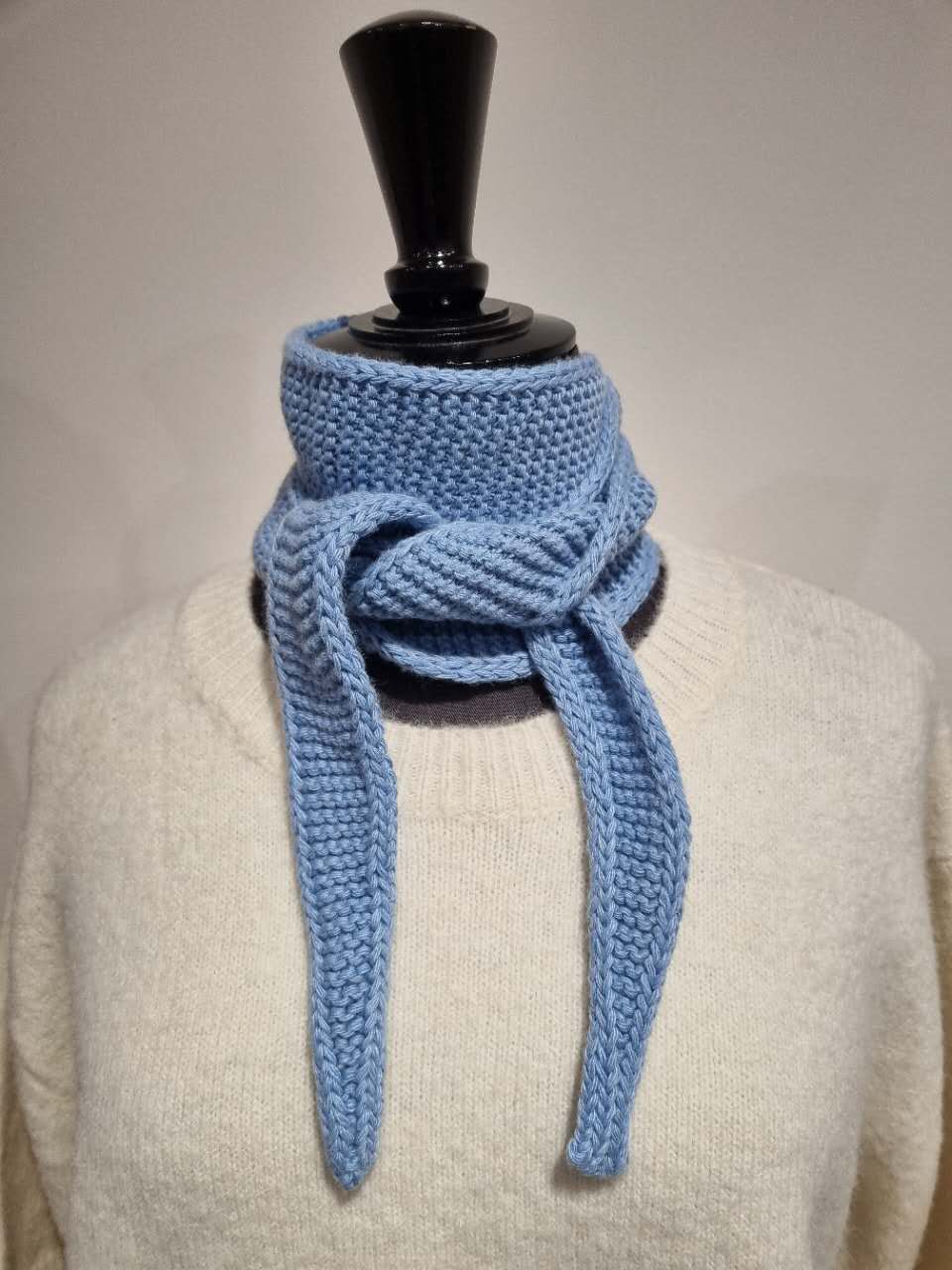 Sophie scarf BLEU CLAIR