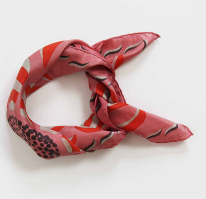Foulard Forget me not - Rose